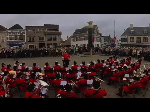 The Brentwood Imperial Youth Band recently travelled to Roosendaal in the Netherlands for the commoration of the 80th anniversary of the liberation by the Polar Bears - 49th West Riding Division - on 30th October 1944.  The main commemoration took place at the Polar Bear Memorial on the Quay (Kade) which is where the allied forces entered the Town but we also took part in other events nearby.

Harry Conn and The 2nd Battalion, Essex Regiment, landed on Gold Beach, east of Le Hamel, on D-Day, 6 June 1944. Harry’s eventual task was to drive ahead, with a small group of men, of the main column to discover if and what resistance the main column would be met with.

Living local Harry became a strong advocate of the band and he realised that as the sands of time flowed away, and with the passing of that incredible generation so could quite likely, in the UK at least, the Polar Bear name, it was his invitation for the band to become associate members of his association that is the reason we wear the Polar Bear flash on our left shoulder.

We could not be more proud than to wear the Polar Bear, the eventual divisional insignia of the 2nd Essex, 49th West Riding Division and to have been in Roosendaal for their 80th Liberation Anniversary, our little badge of the Polar Bear is a constant reminder of Service, Sacrifice & Courage. 

Keeping the Old Bear Alive!